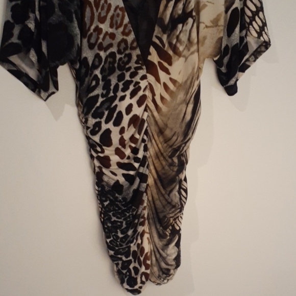 Arden B Leopard Print Blouse S - Picture 5 of 5